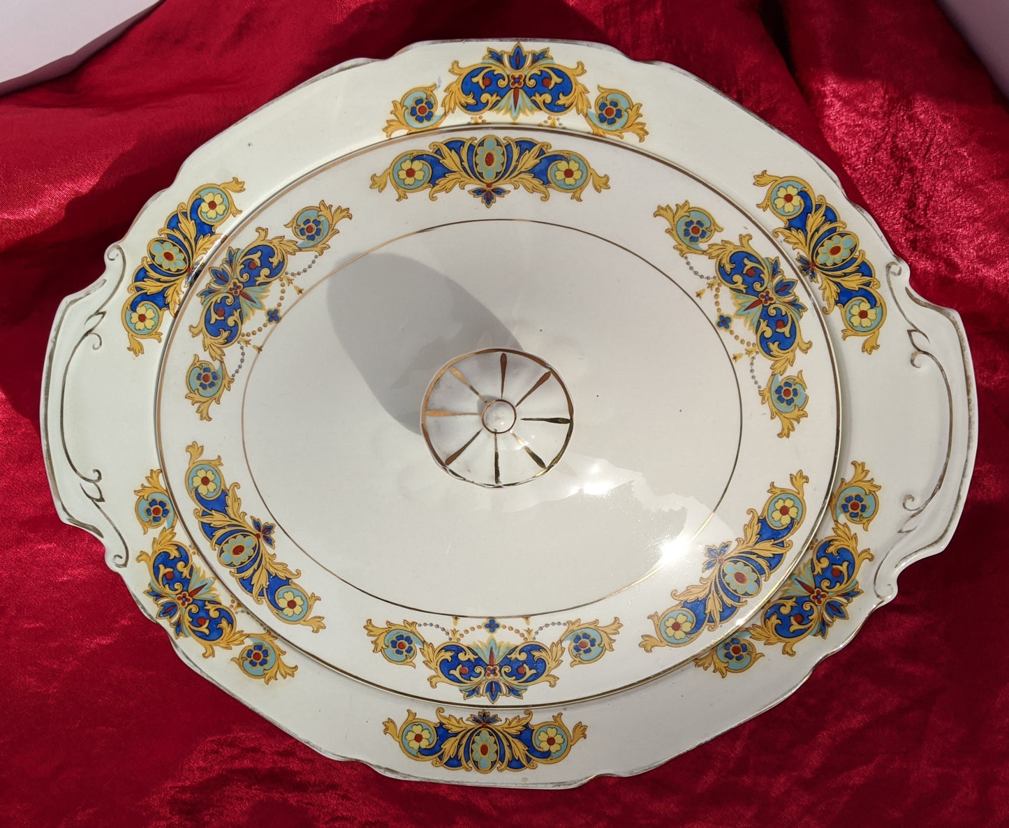 Grindley England Vintage Covered Vegetable China Dinnerware (2)