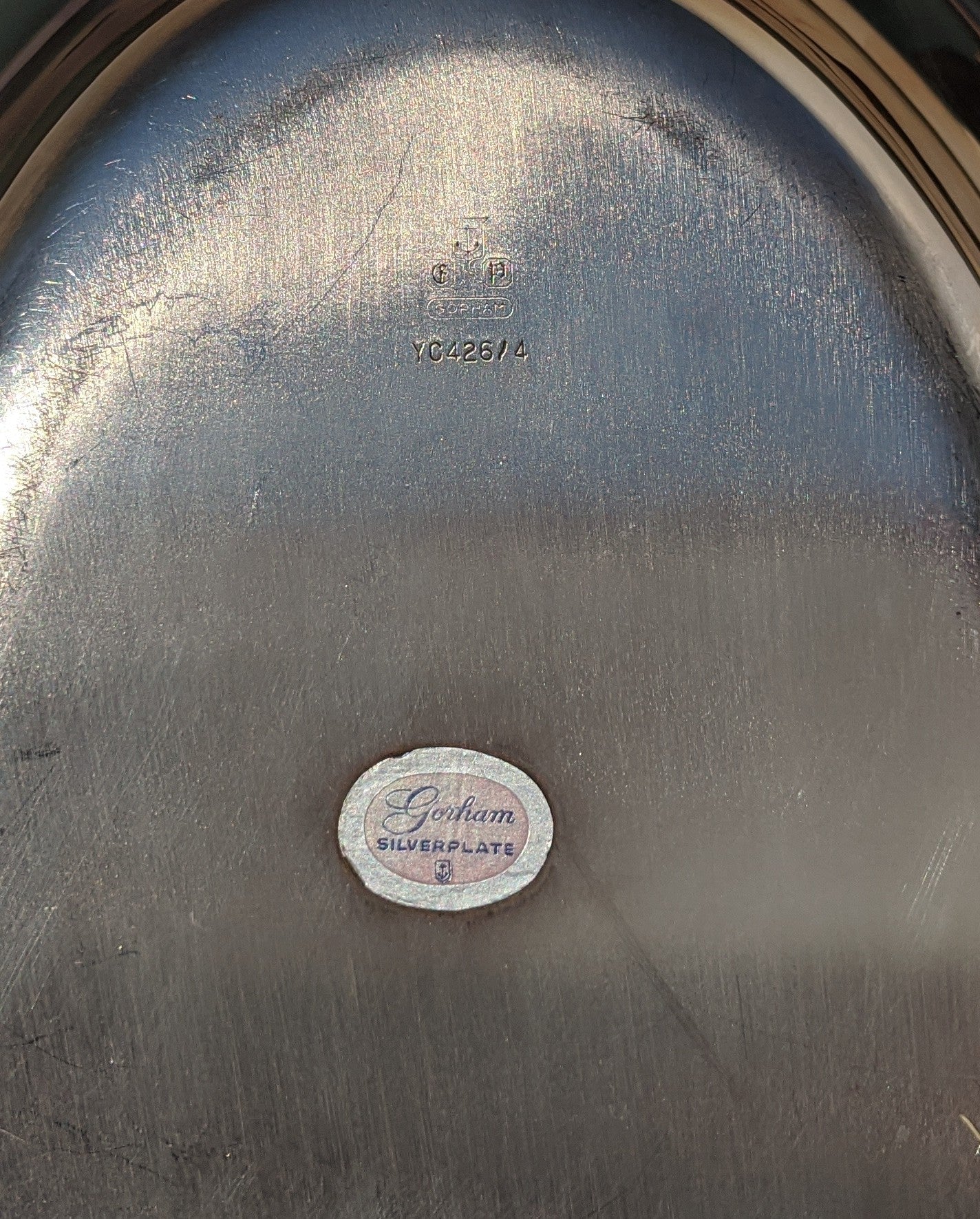 Gorham Silverplate Oval Serving Dish