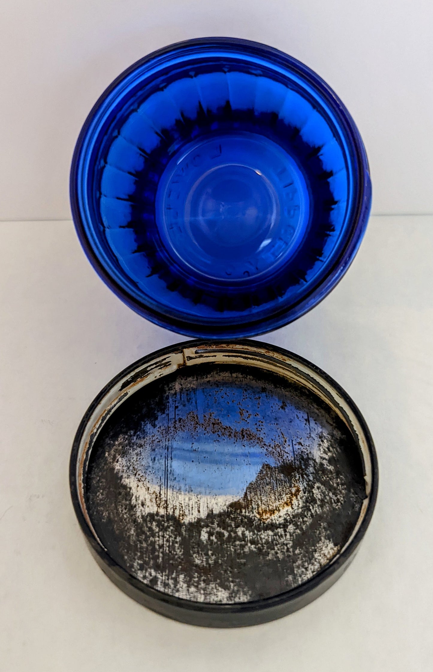 Lowell Vintage Face Cream Jar with Lid