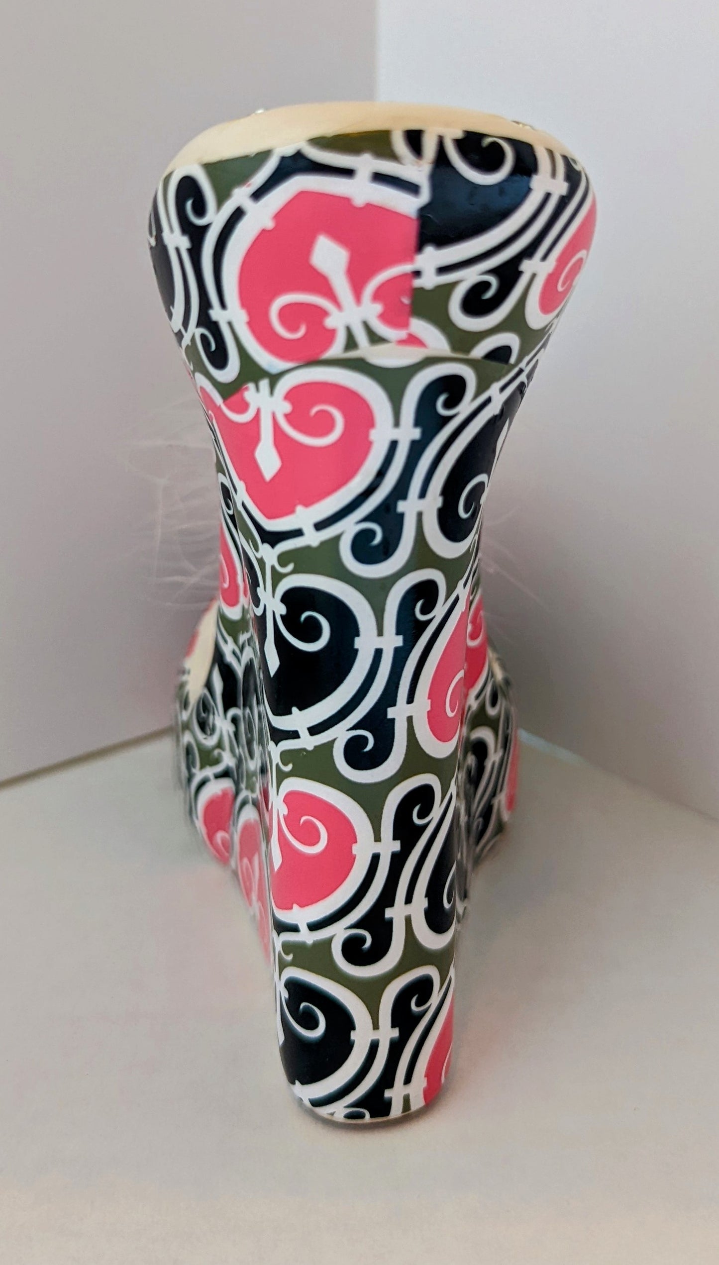 Stiletto Ceramic Shoe Coin Bank