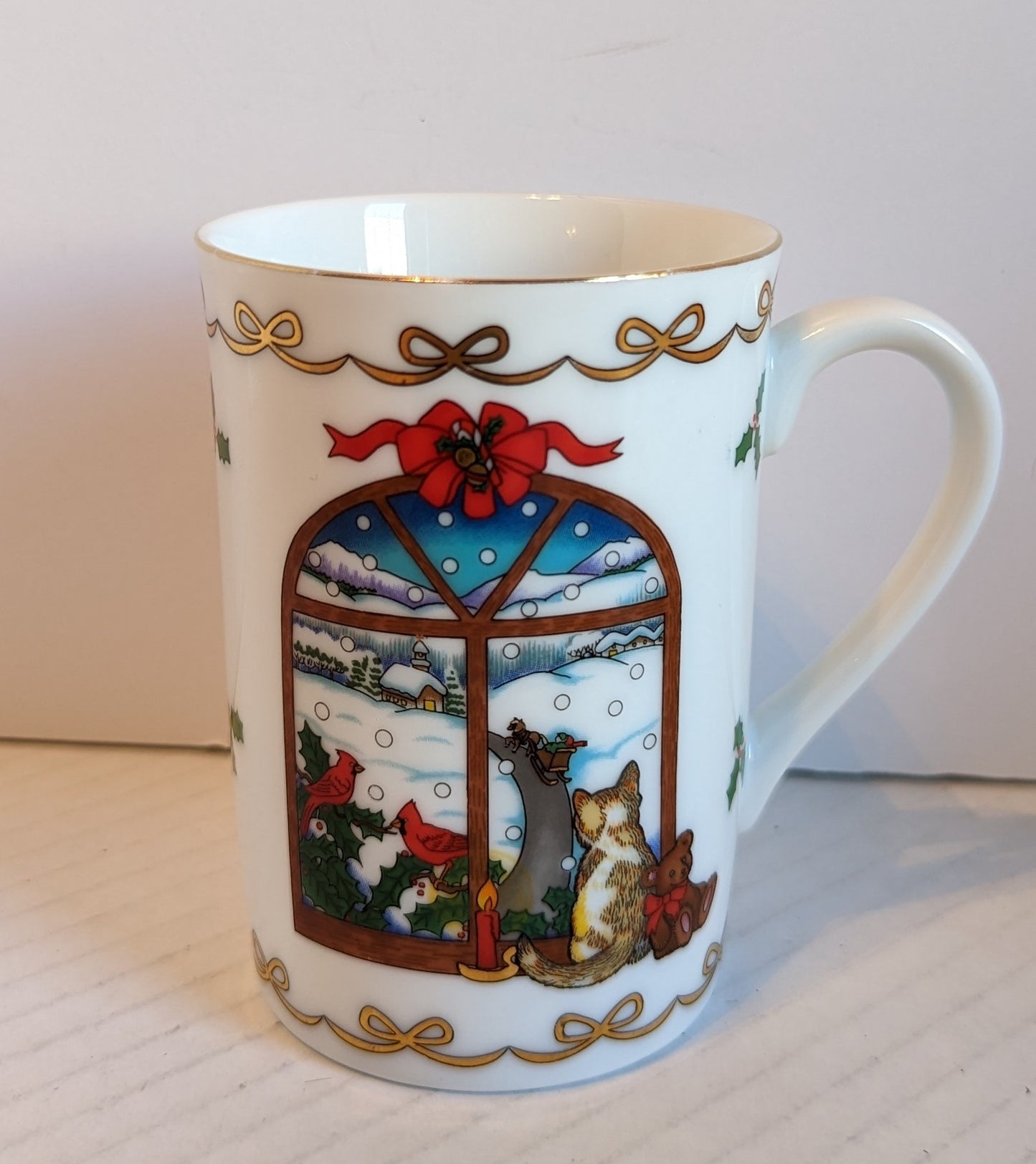 Otagiri Cindy Sugawara Vintage Christmas Cup