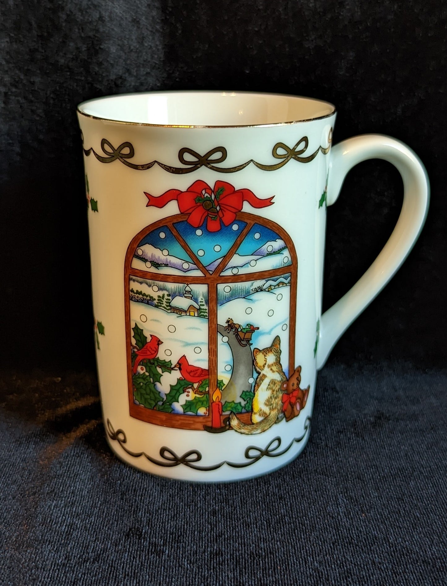 Otagiri Cindy Sugawara Vintage Christmas Cup