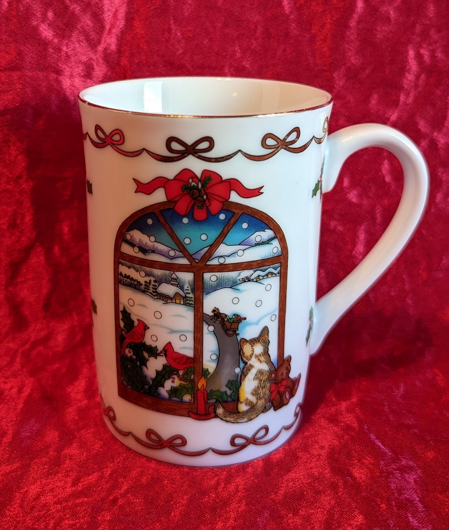 Otagiri Cindy Sugawara Vintage Christmas Cup