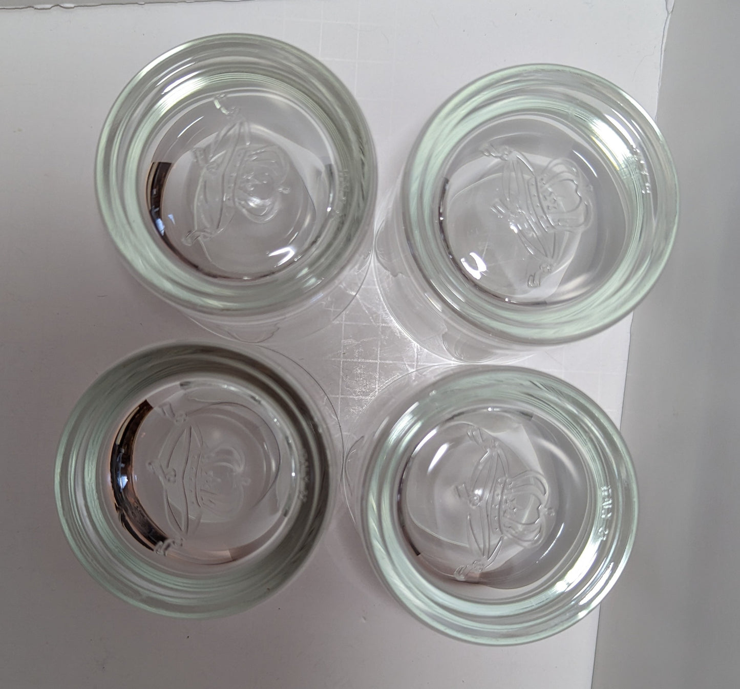 Crown Royal 75 Years Whiskey Glasses Set of 4