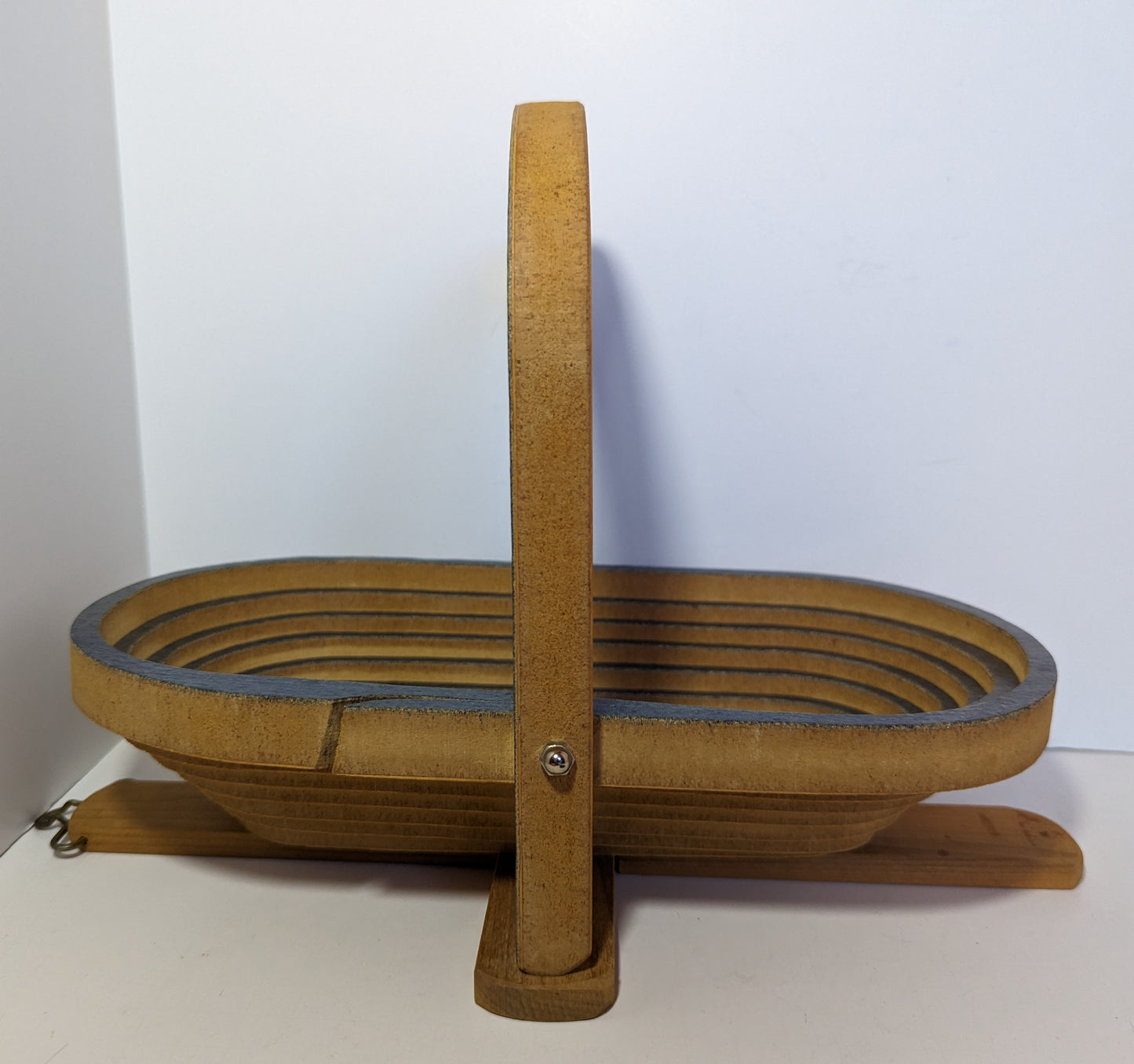 Liberty Overall Collapsible Wooden Bowl/Basket