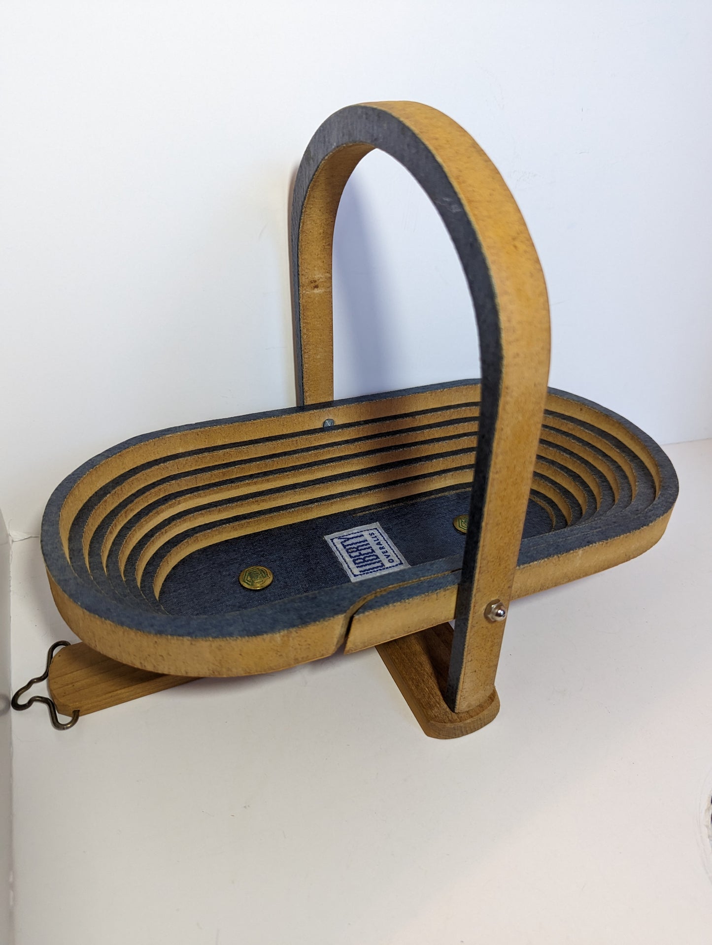 Liberty Overall Collapsible Wooden Bowl/Basket