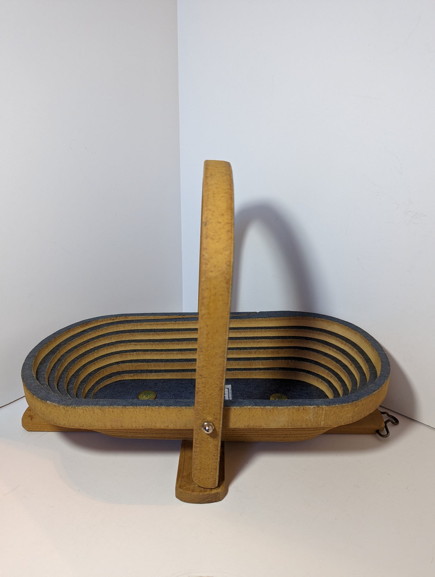 Liberty Overall Collapsible Wooden Bowl/Basket