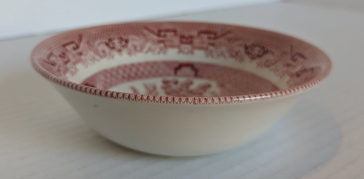 Rosa Pink Willow Vintage Coupe Bowl
