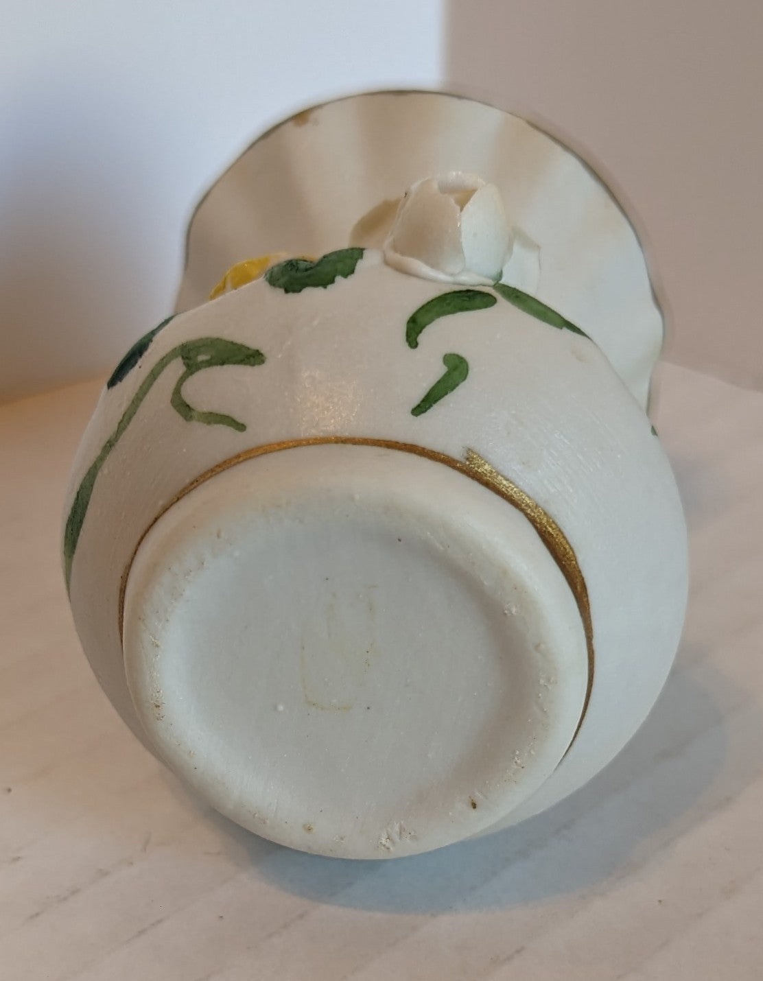 Miniature Vintage Bisque Vase