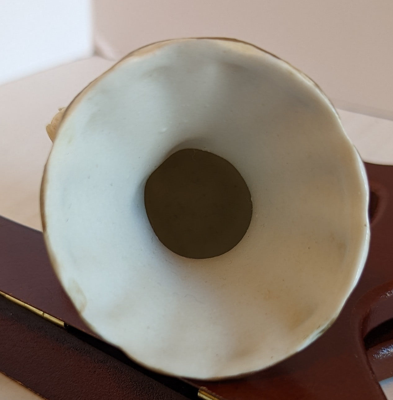 Miniature Vintage Bisque Vase