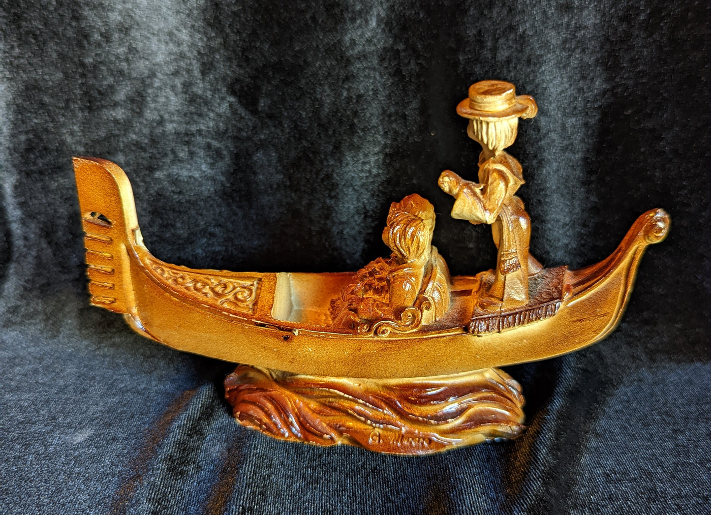 Collector's Carved Gondola Venezia