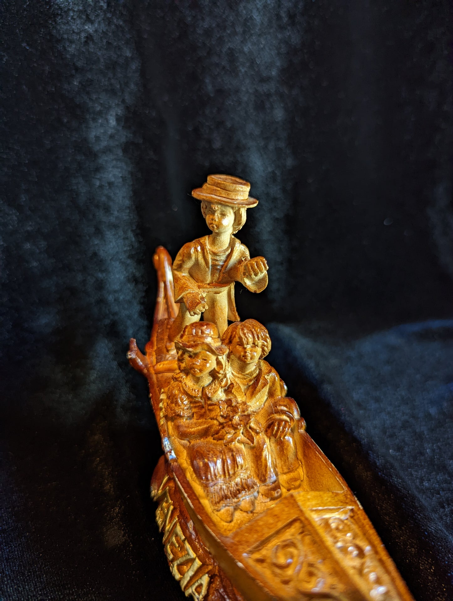 Collector's Carved Gondola Venezia
