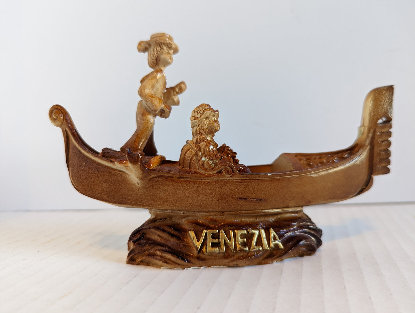 Collector's Carved Gondola Venezia