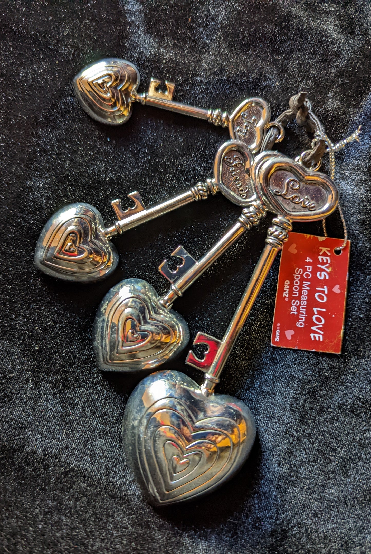 Ganz Keys to Love Measuring Spoon Set