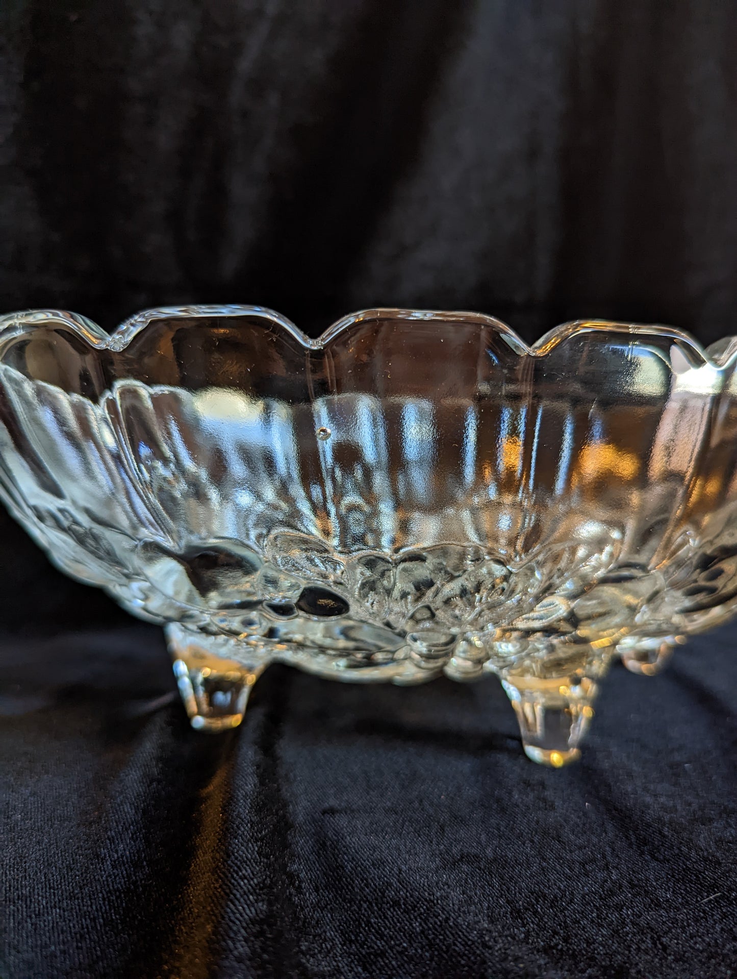 Indiana Glass Vintage Fruit Bowl, 1950-80's