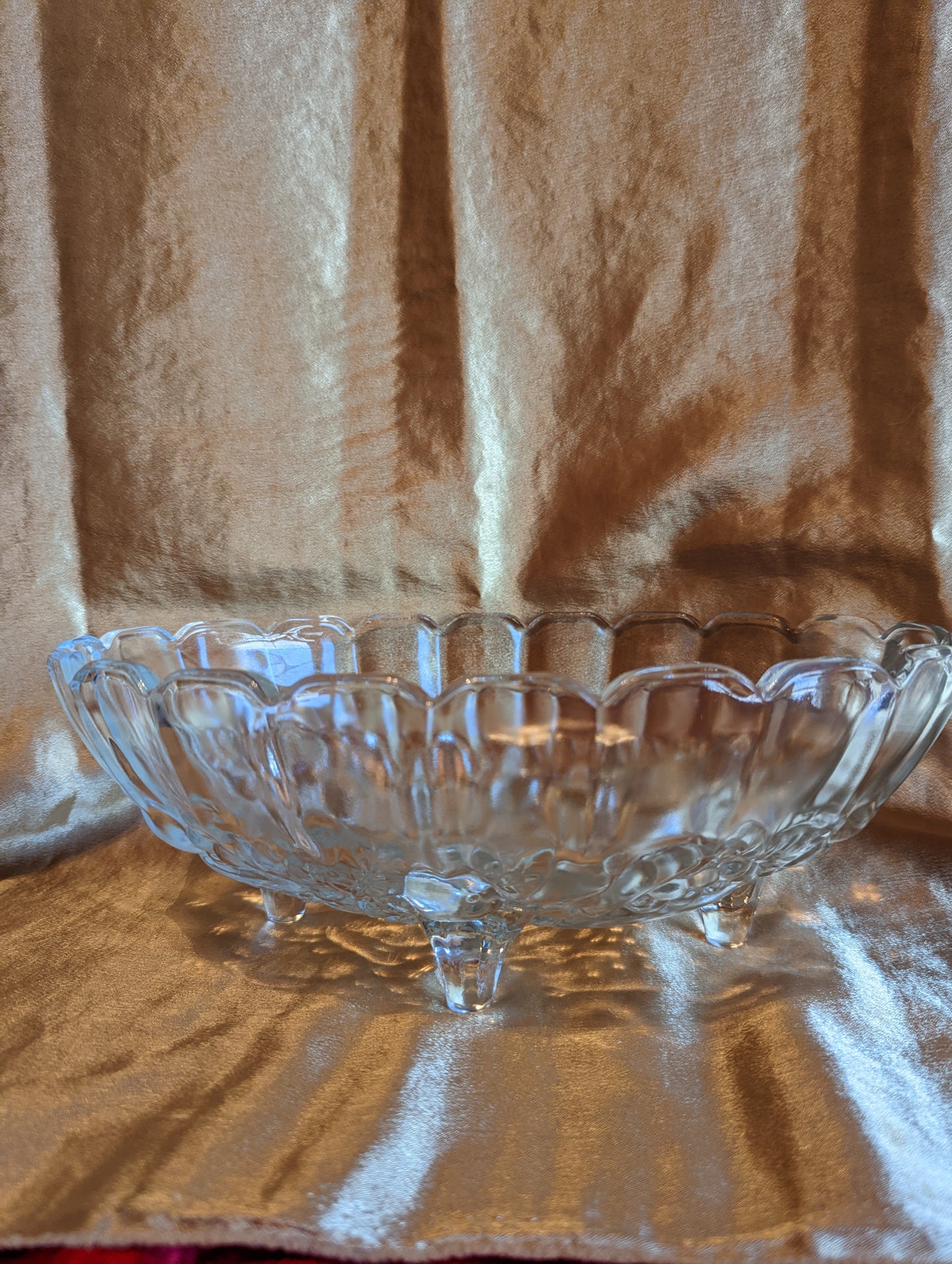 Indiana Glass Vintage Fruit Bowl, 1950-80's