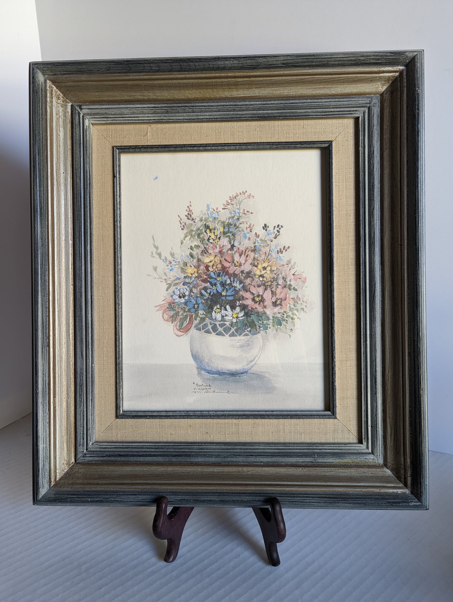 M Bertrand Framed Print, "Love and Devotion"