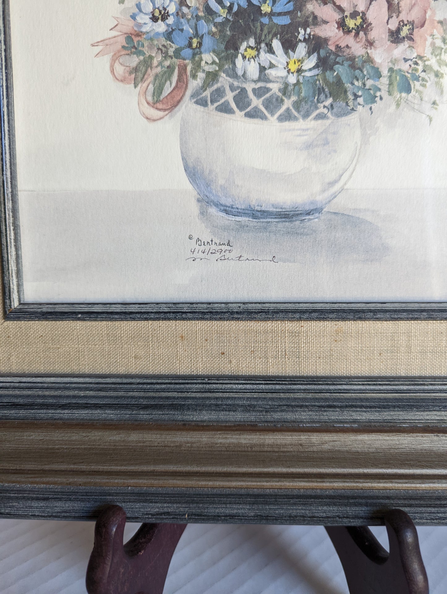 M Bertrand Framed Print, "Love and Devotion"