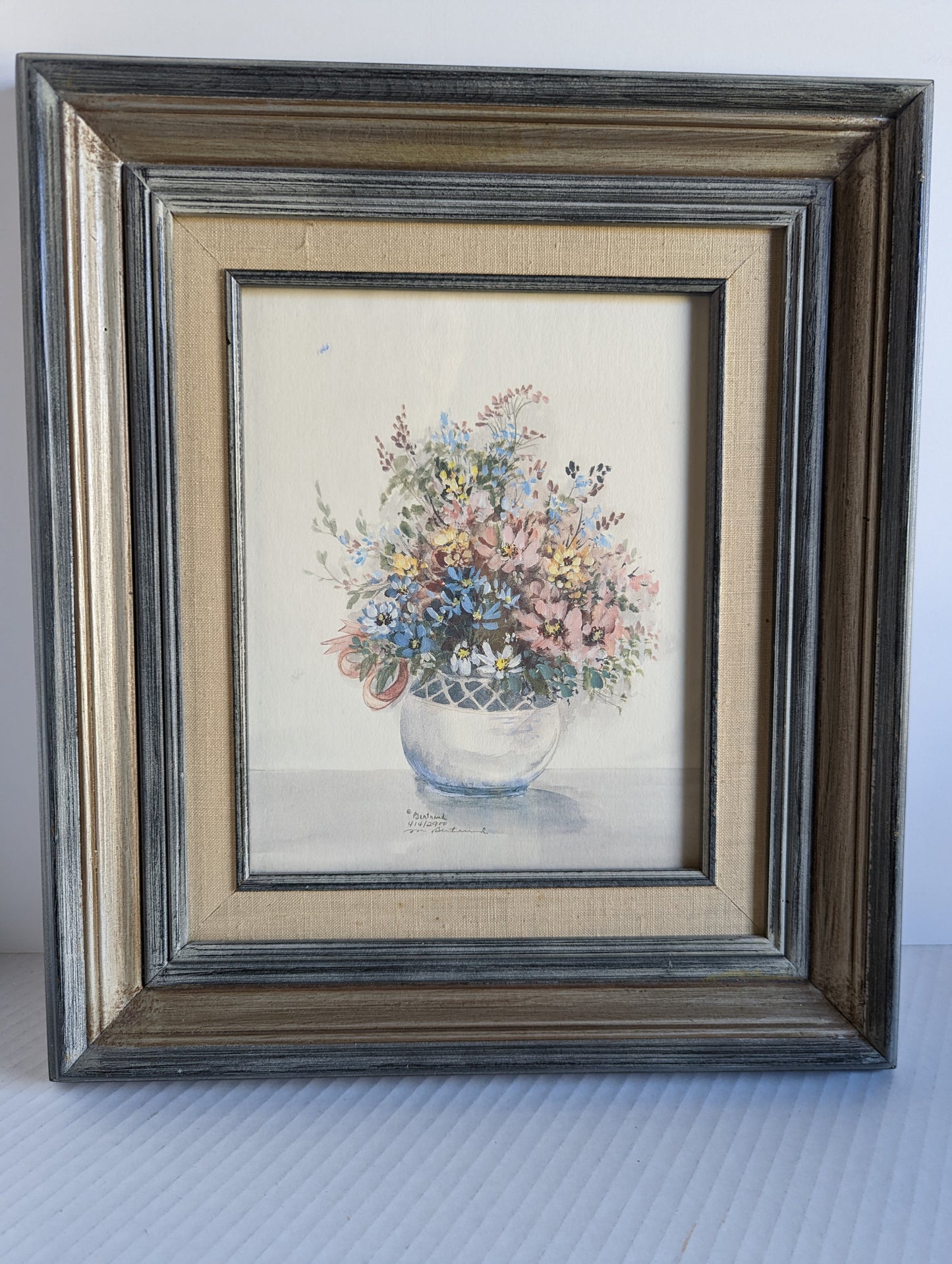 M Bertrand Framed Print, "Love and Devotion"