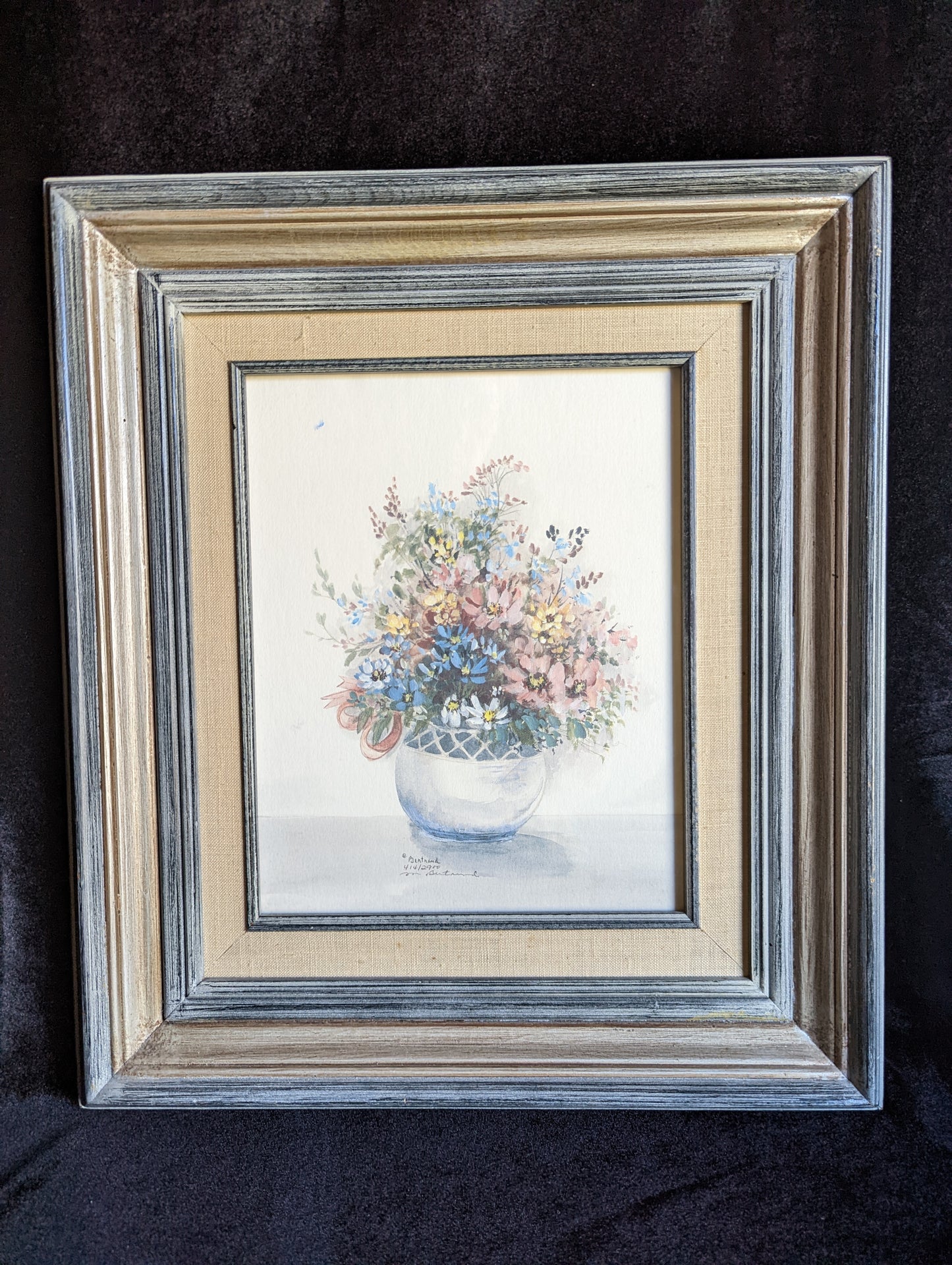 M Bertrand Framed Print, "Love and Devotion"