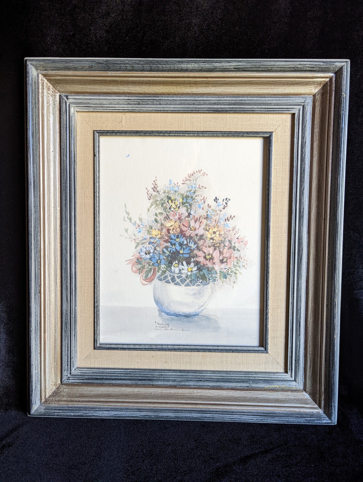 M Bertrand Framed Print, "Love and Devotion"