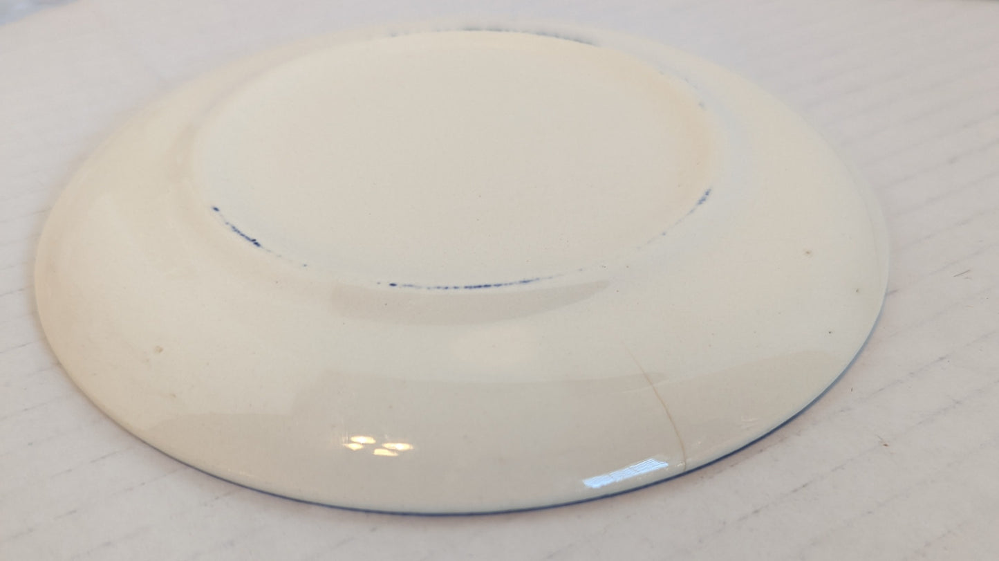 Blue Willow Vintage Saucers (5)