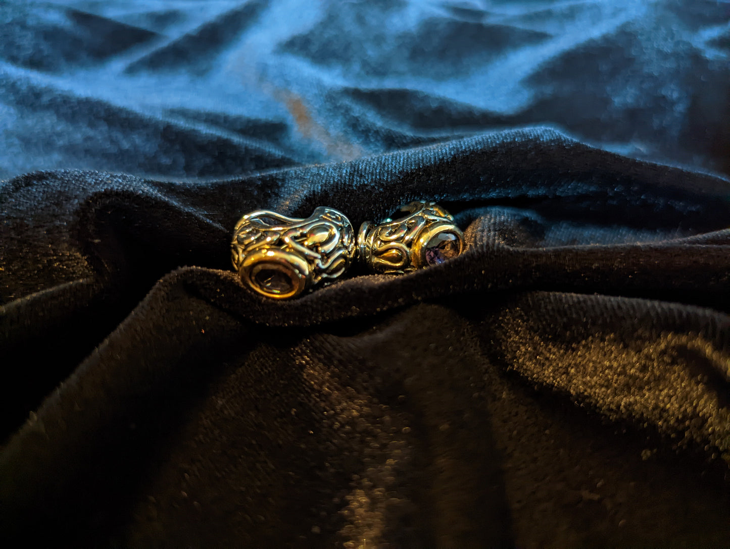 Gold/Silver Earclip Earrings