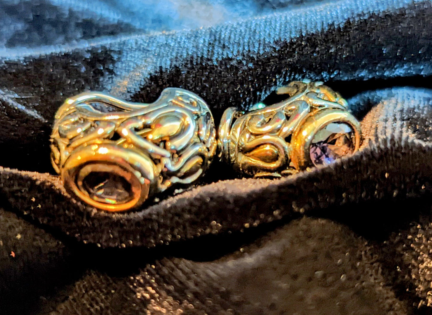Gold/Silver Earclip Earrings