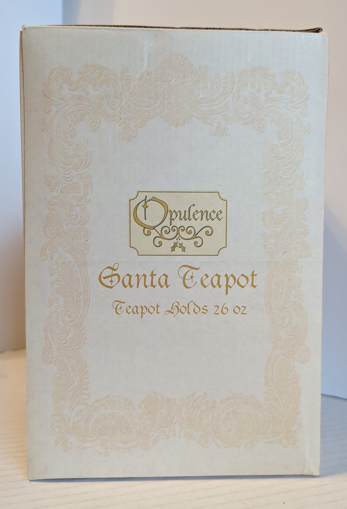 Opulence Santa Teapot Vintage in original box