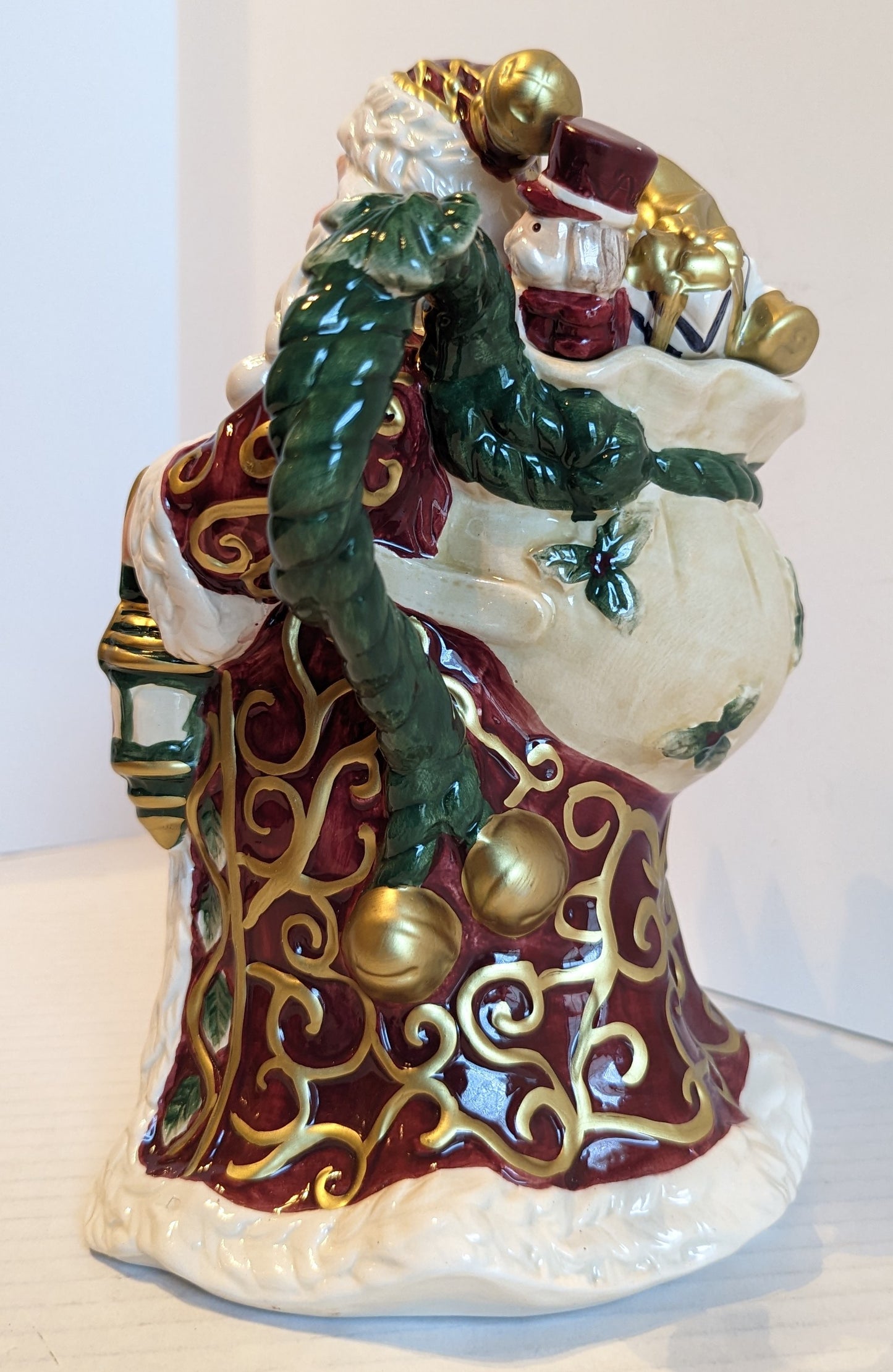 Opulence Santa Teapot Vintage in original box