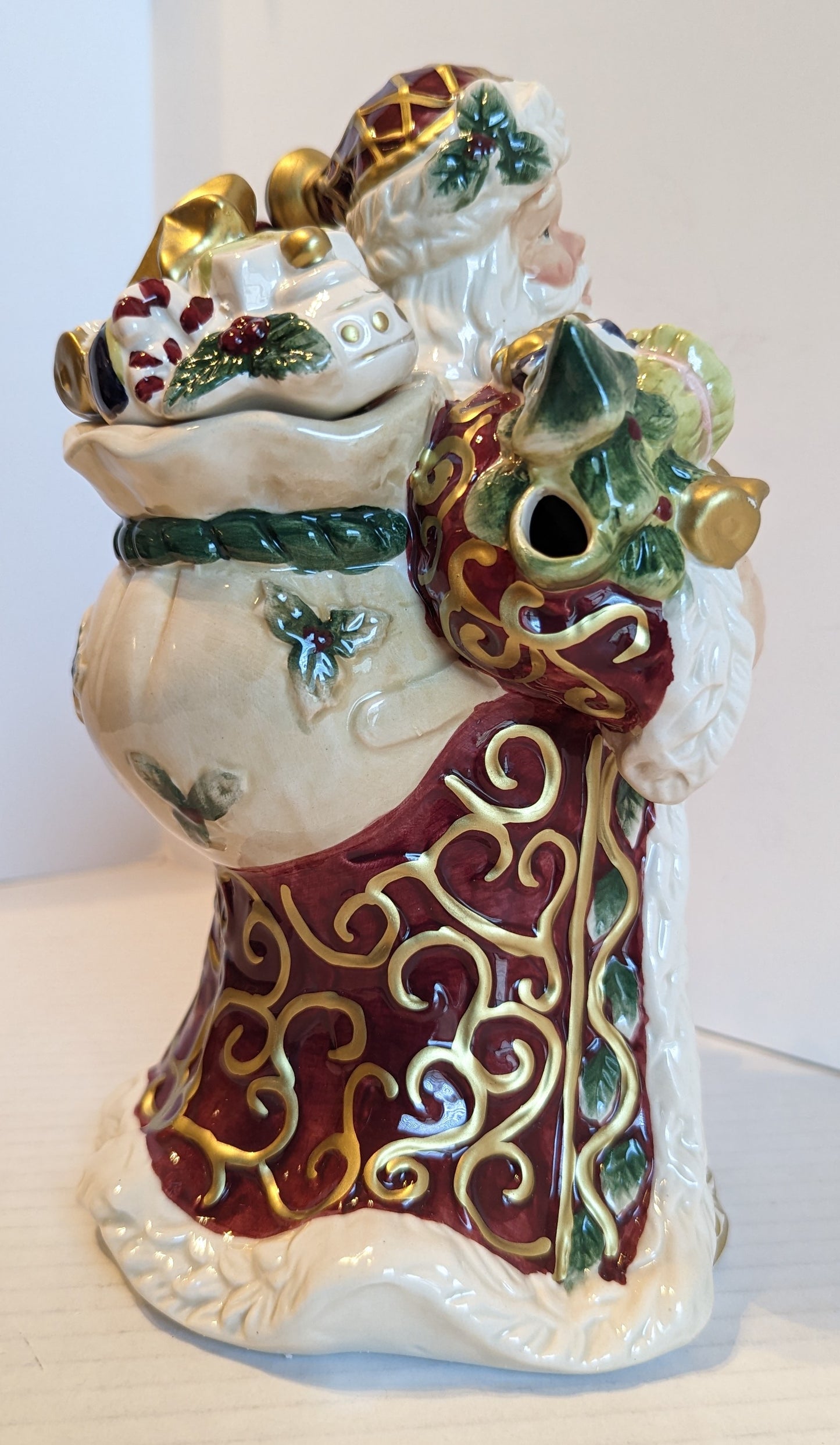 Opulence Santa Teapot Vintage in original box