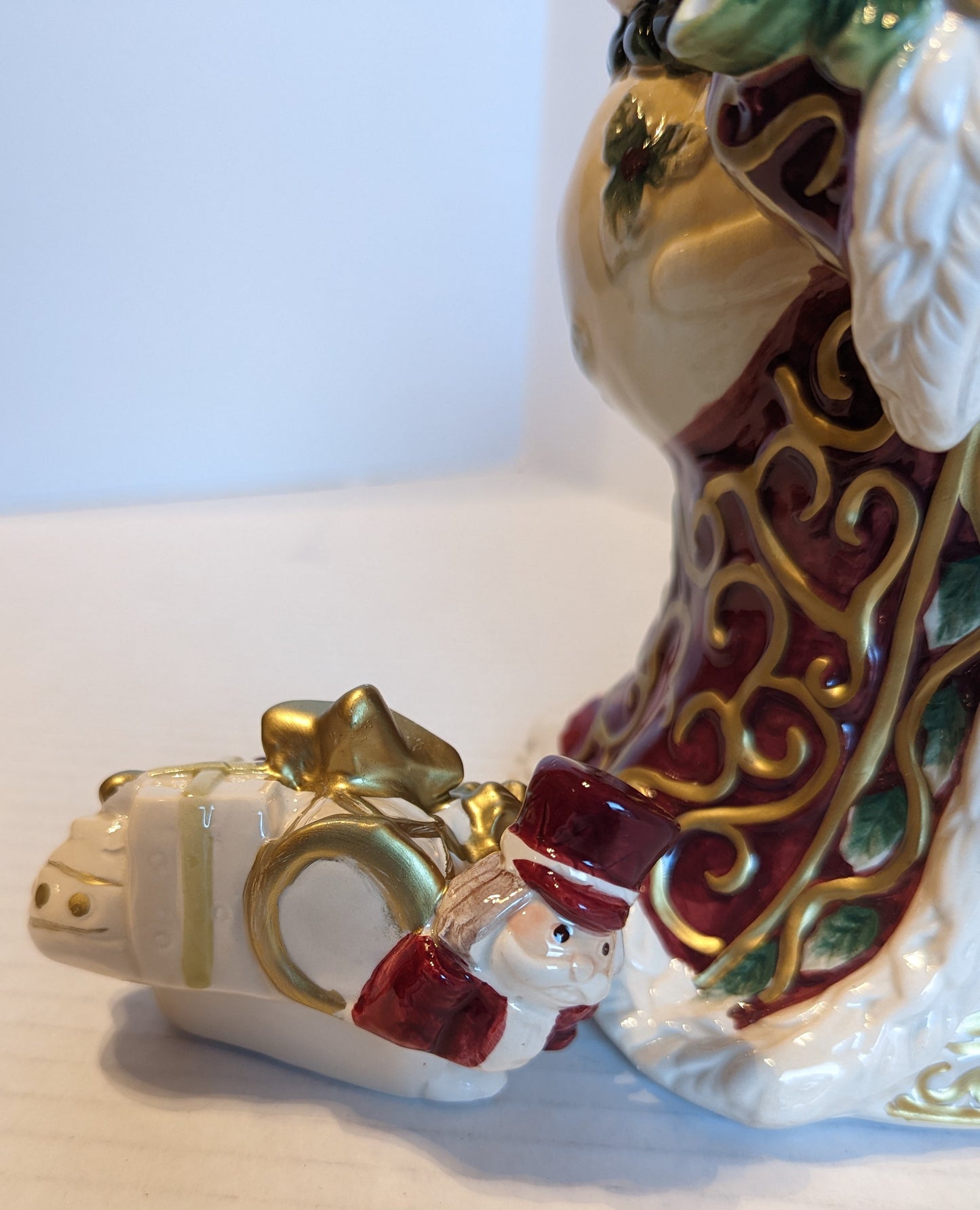 Opulence Santa Teapot Vintage in original box