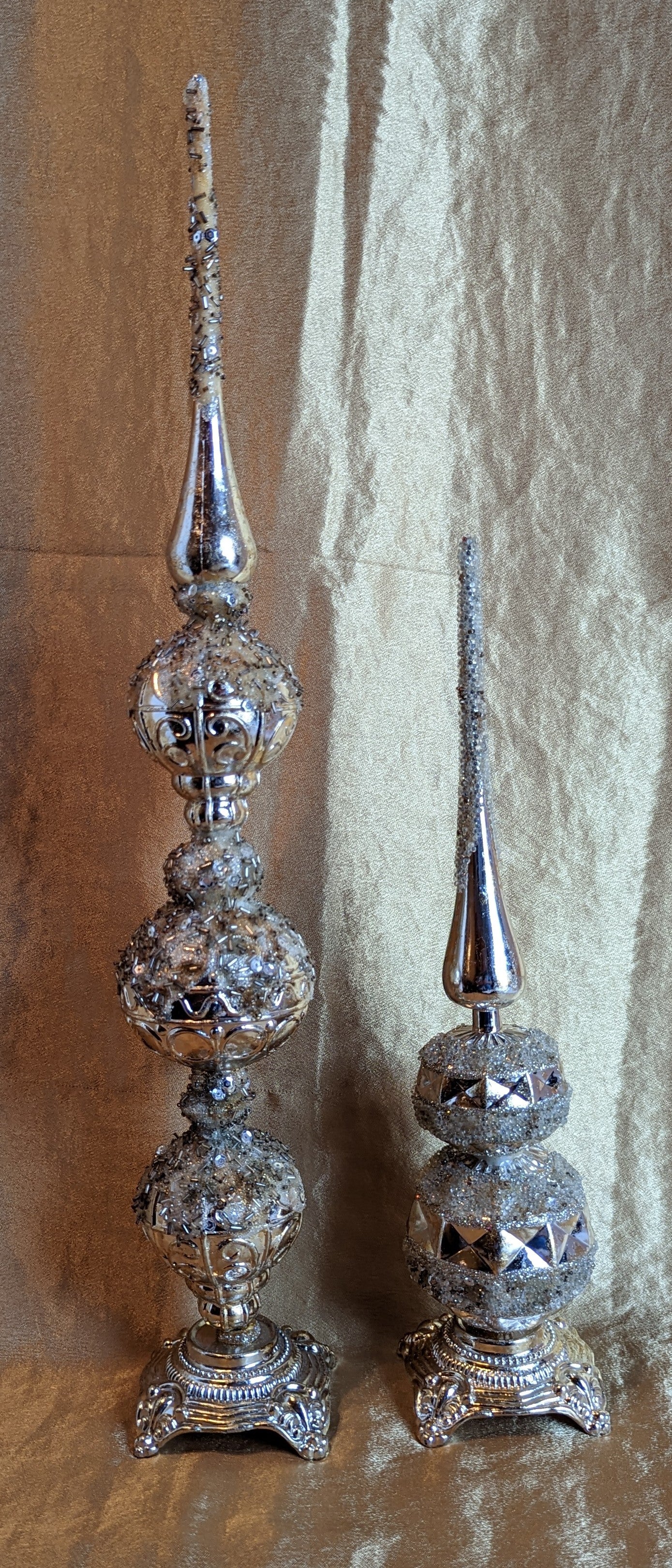 Vintage Finial Set (2)