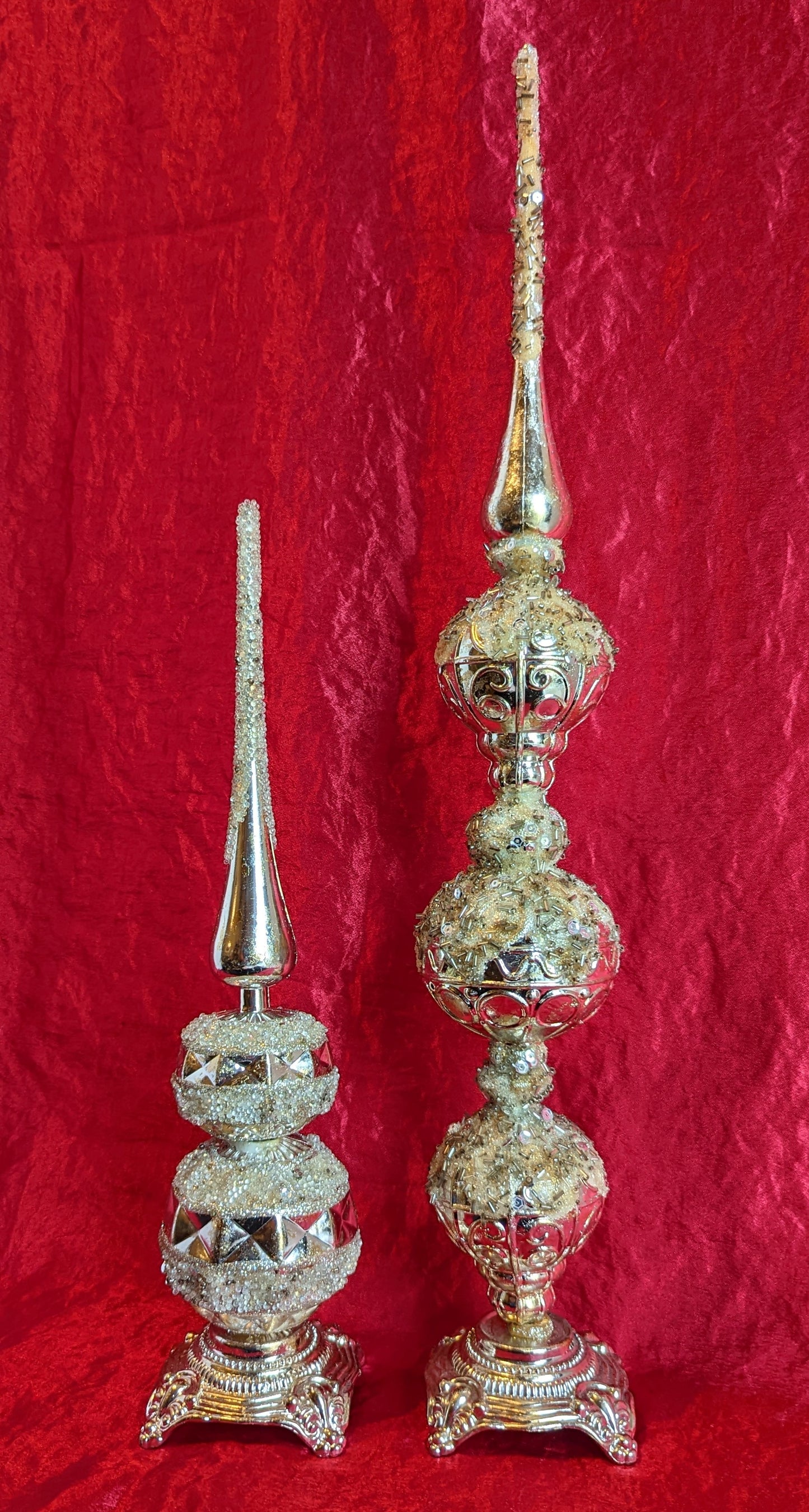 Vintage Finial Set (2)