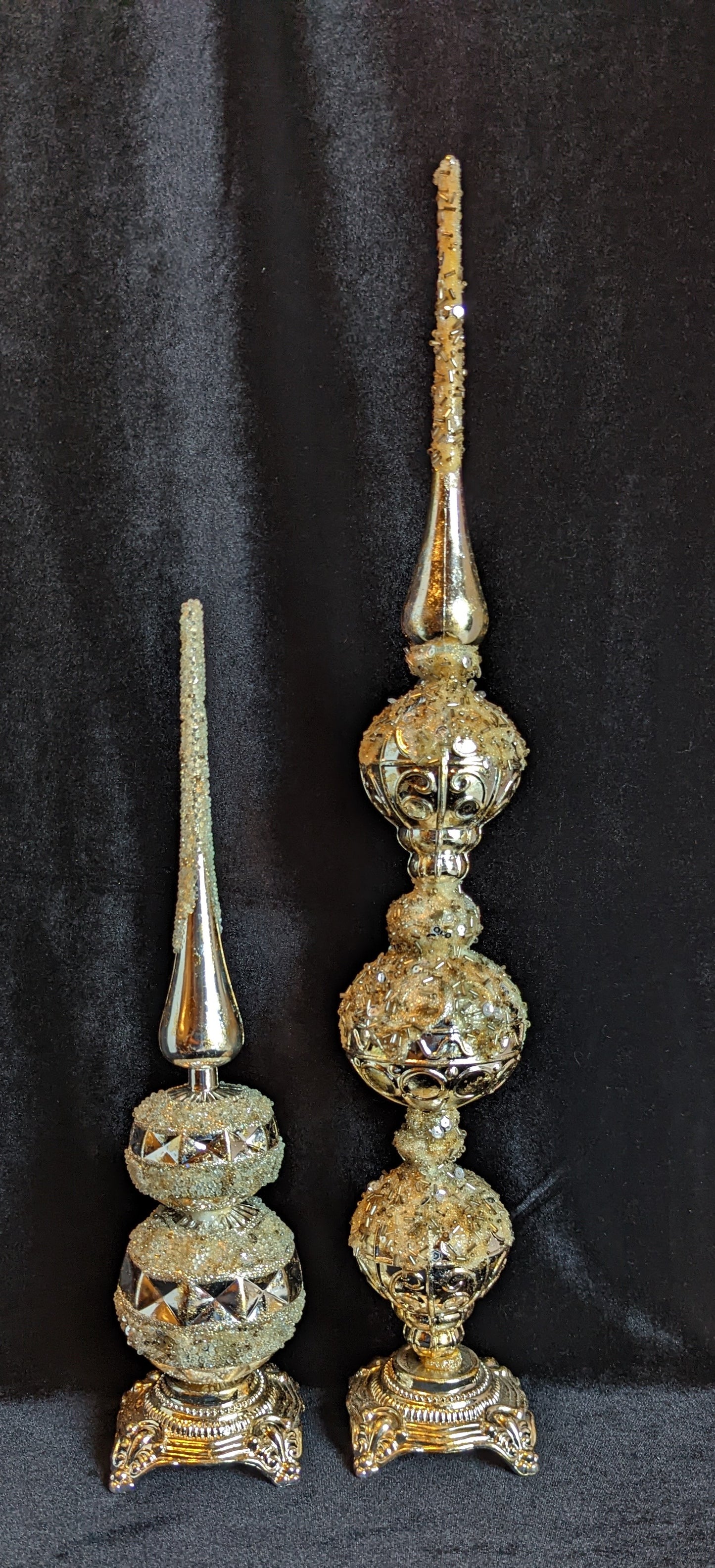 Vintage Finial Set (2)