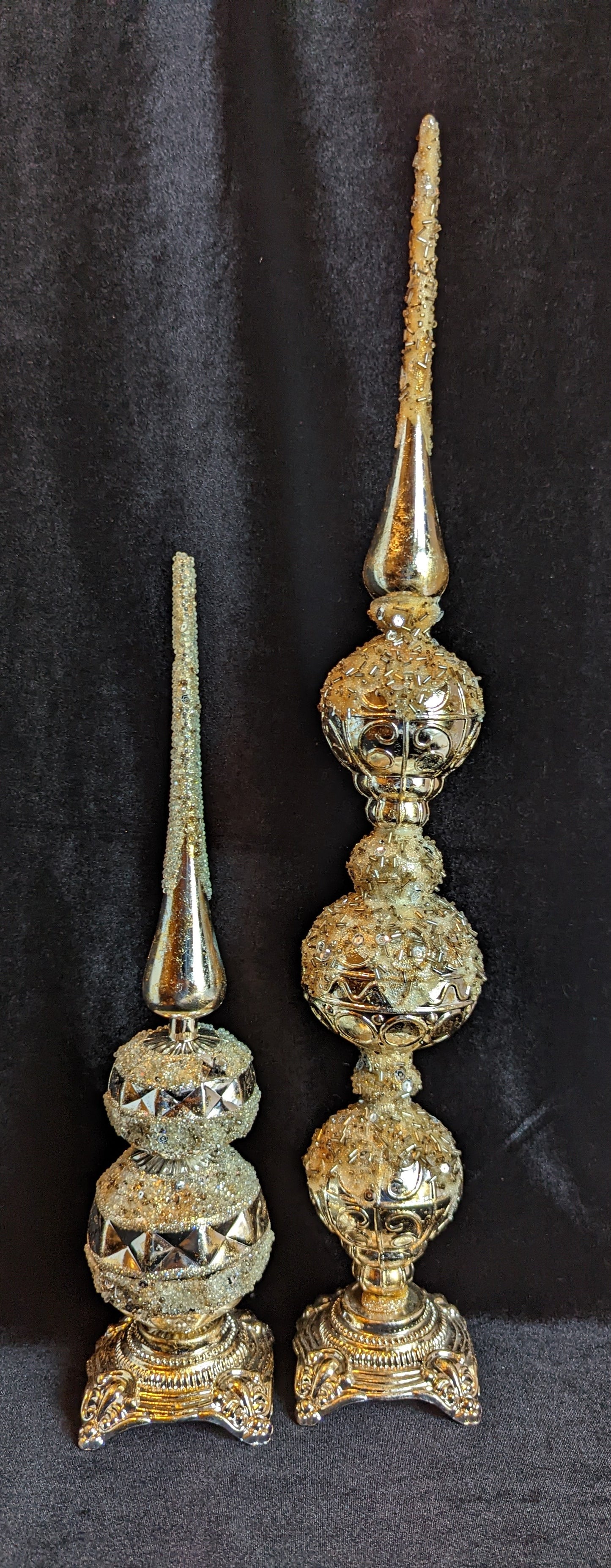 Vintage Finial Set (2)