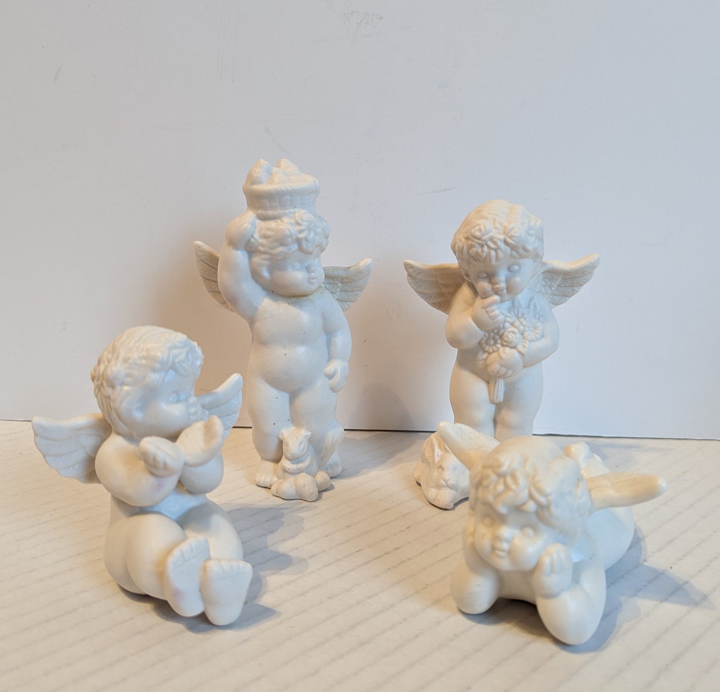Vintage Porcelain Cherubs (Set of 4)