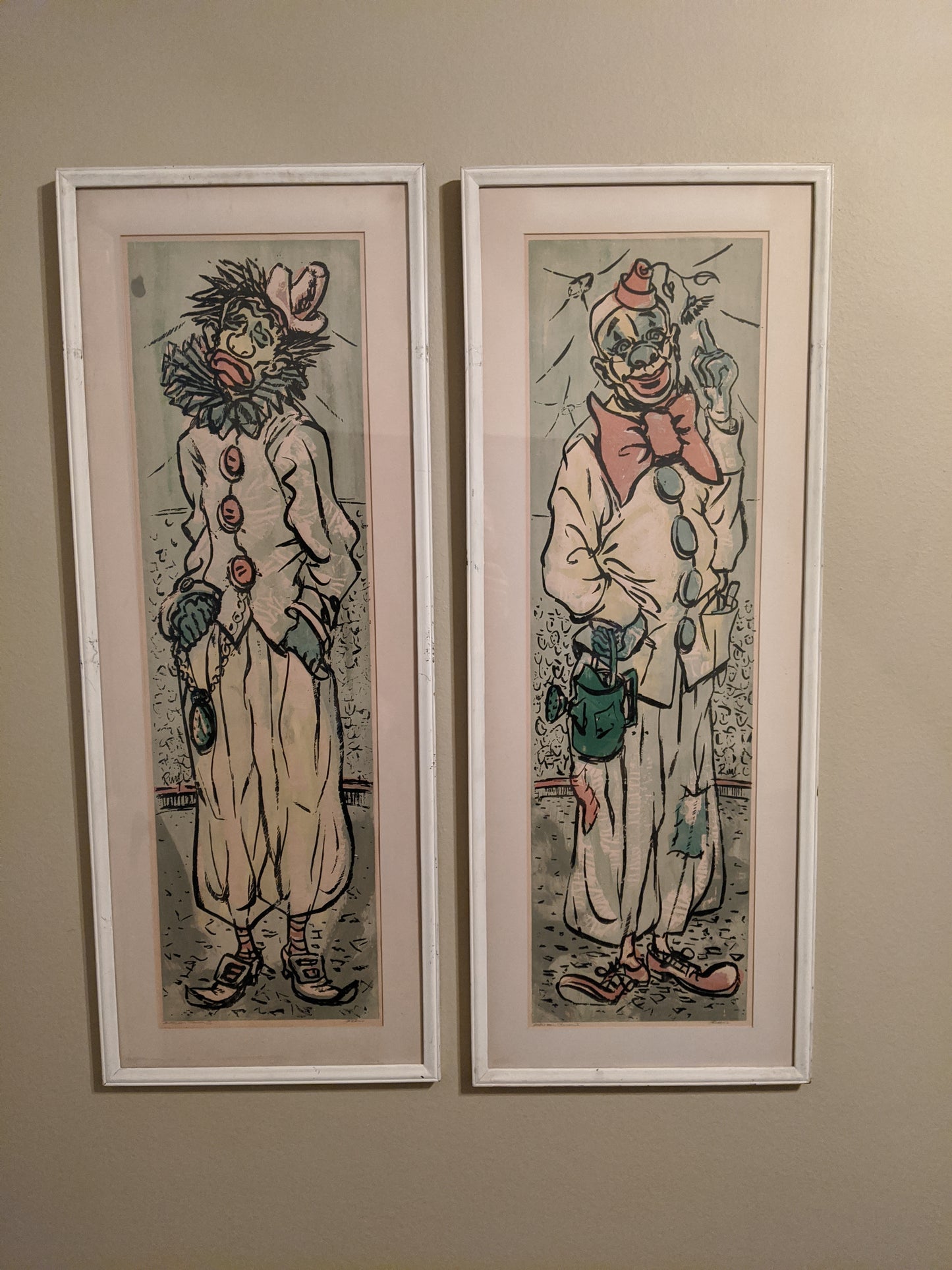 Parkinsons Clowns Screen Prints by Joseph Henry Feuerborn Produced by JD Mario Seveen