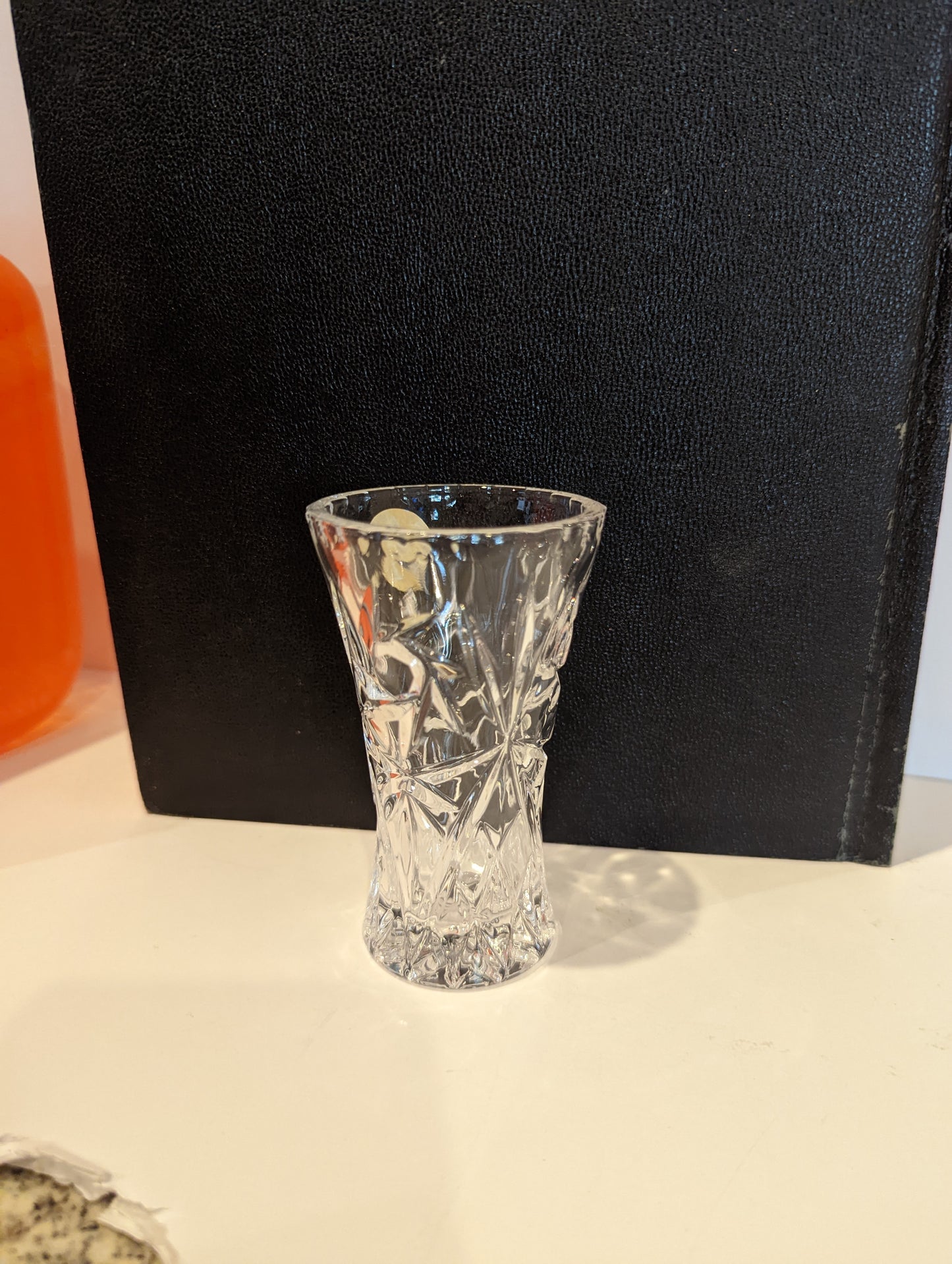 Vintage Lenox Crystal Star Vase with COA