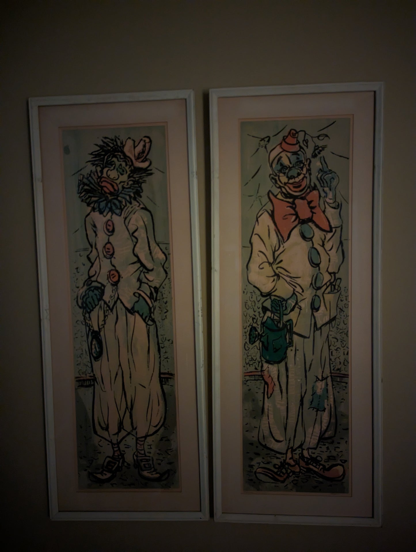 Parkinsons Clowns Screen Prints by Joseph Henry Feuerborn Produced by JD Mario Seveen