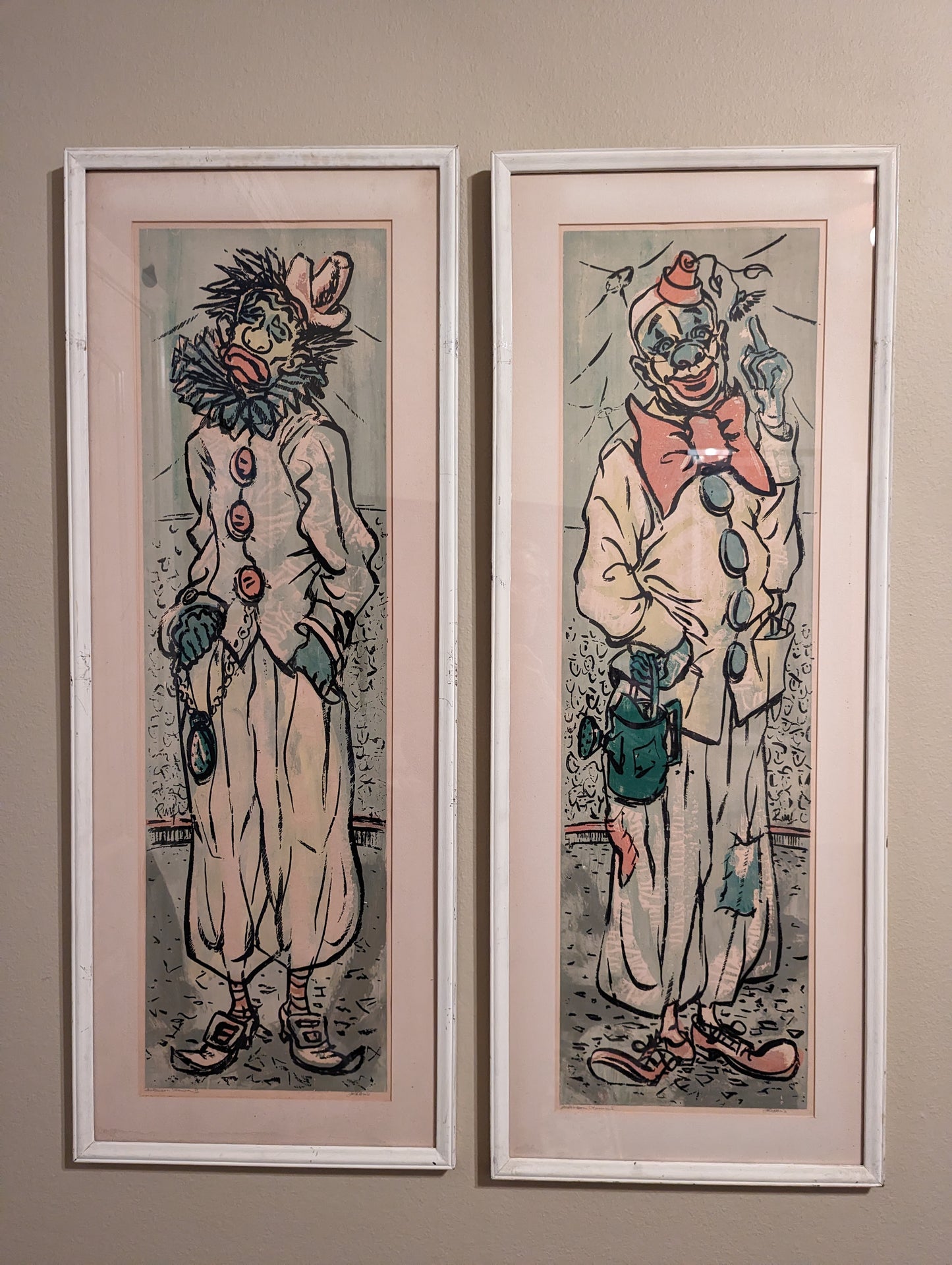 Parkinsons Clowns Screen Prints by Joseph Henry Feuerborn Produced by JD Mario Seveen