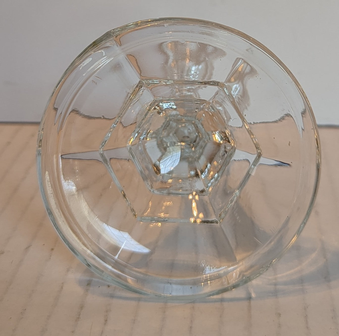 Glass Tapered Candle Holder