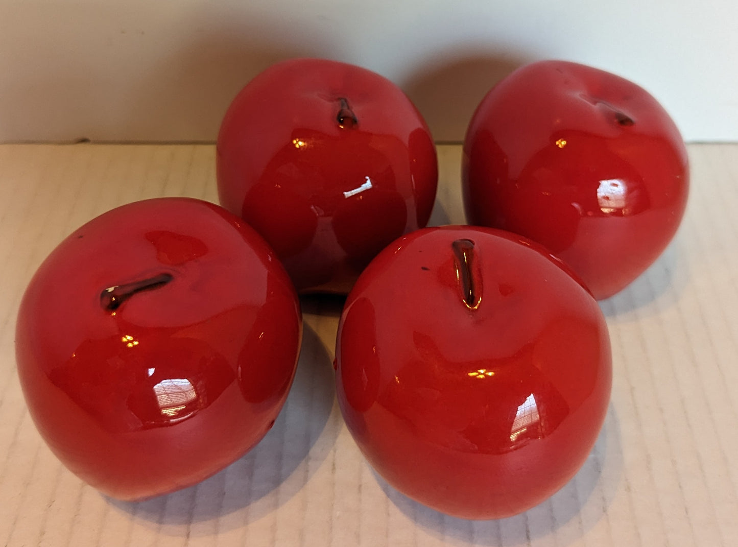 Ceramic Red Apples