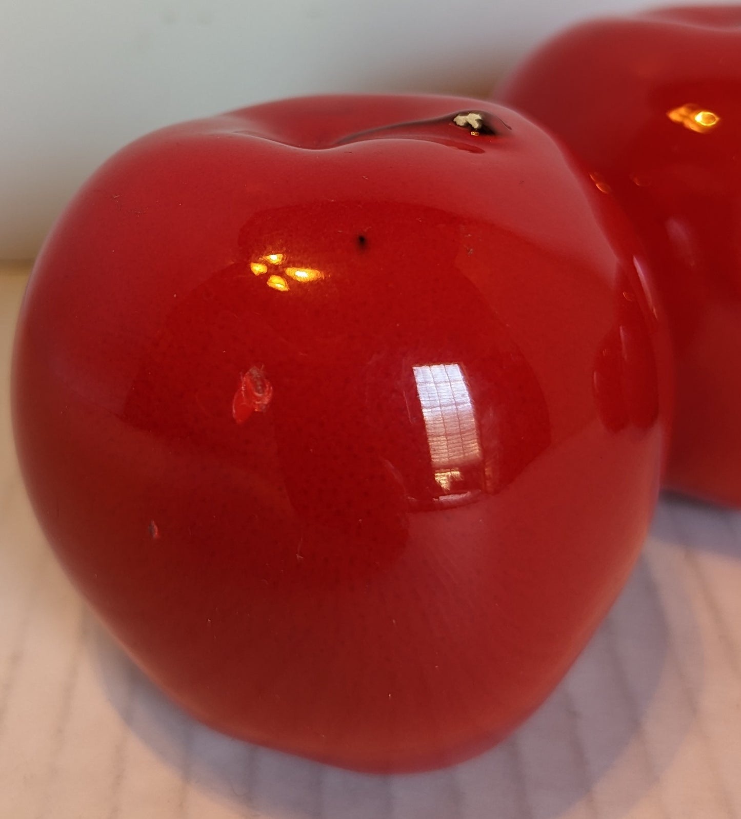 Ceramic Red Apples