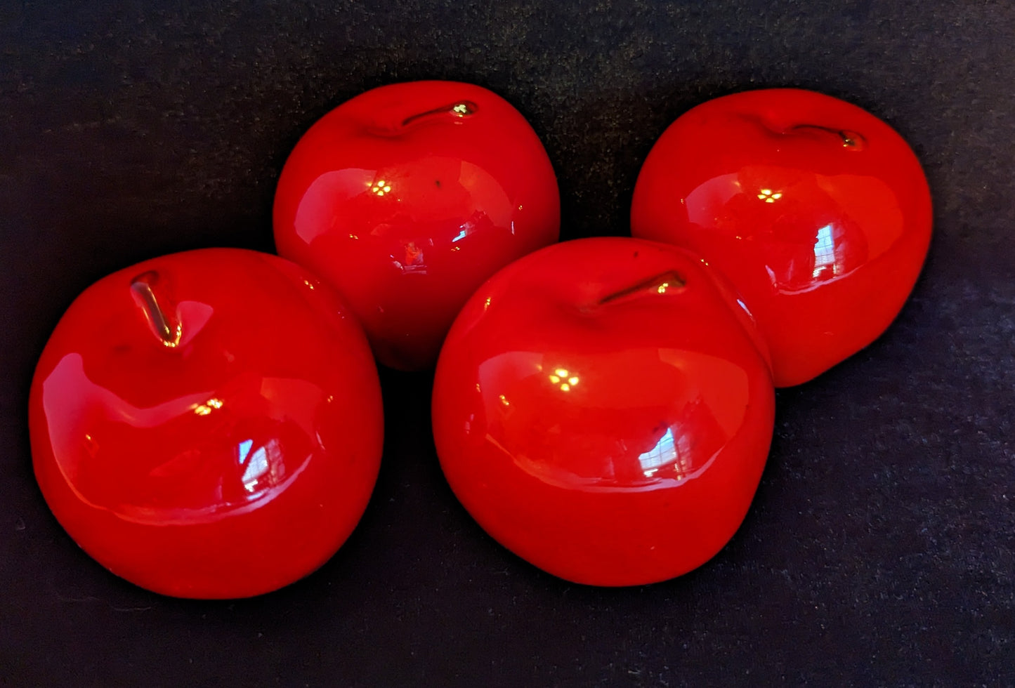 Ceramic Red Apples