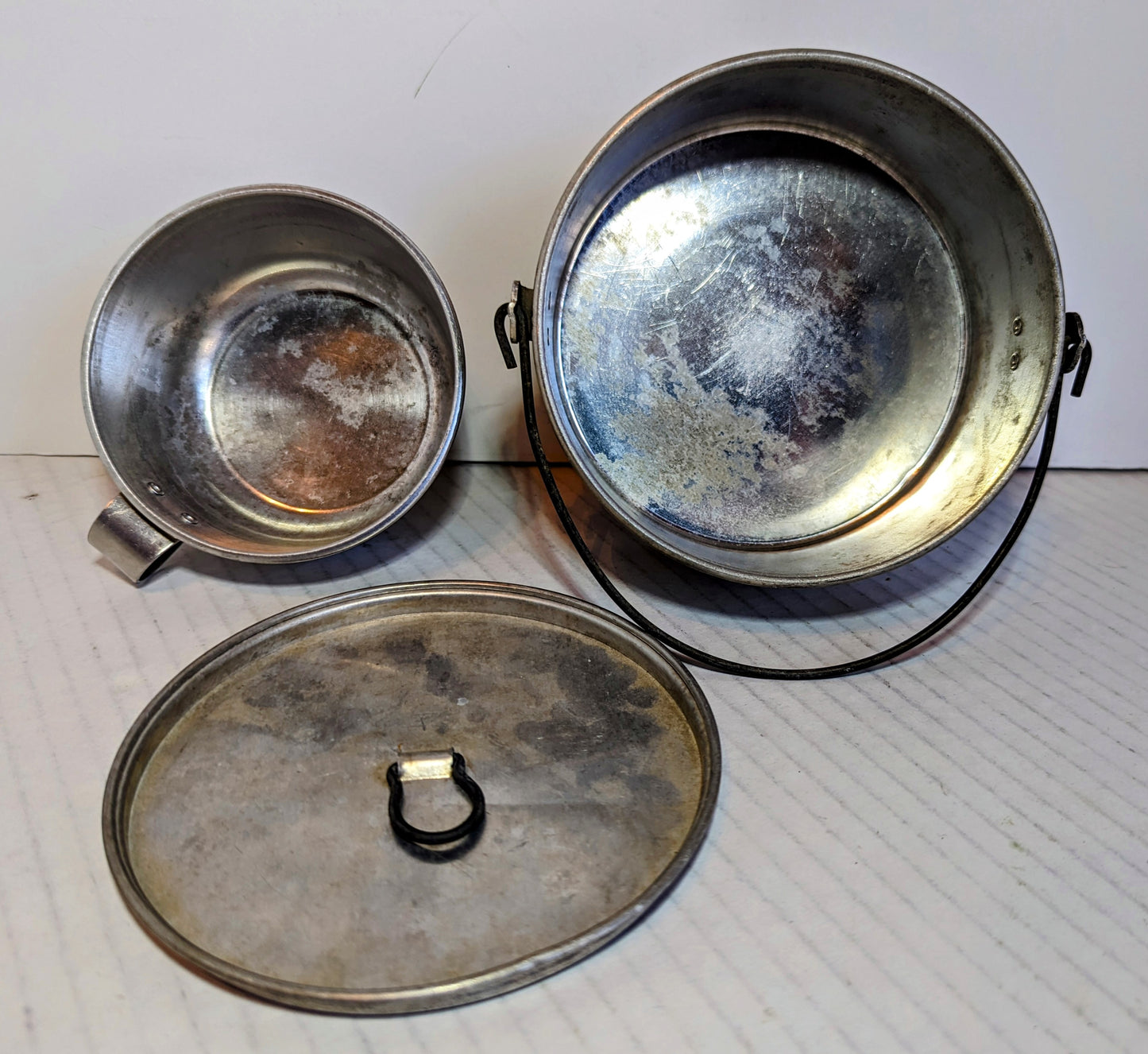 Vintage Camping Mess Kit