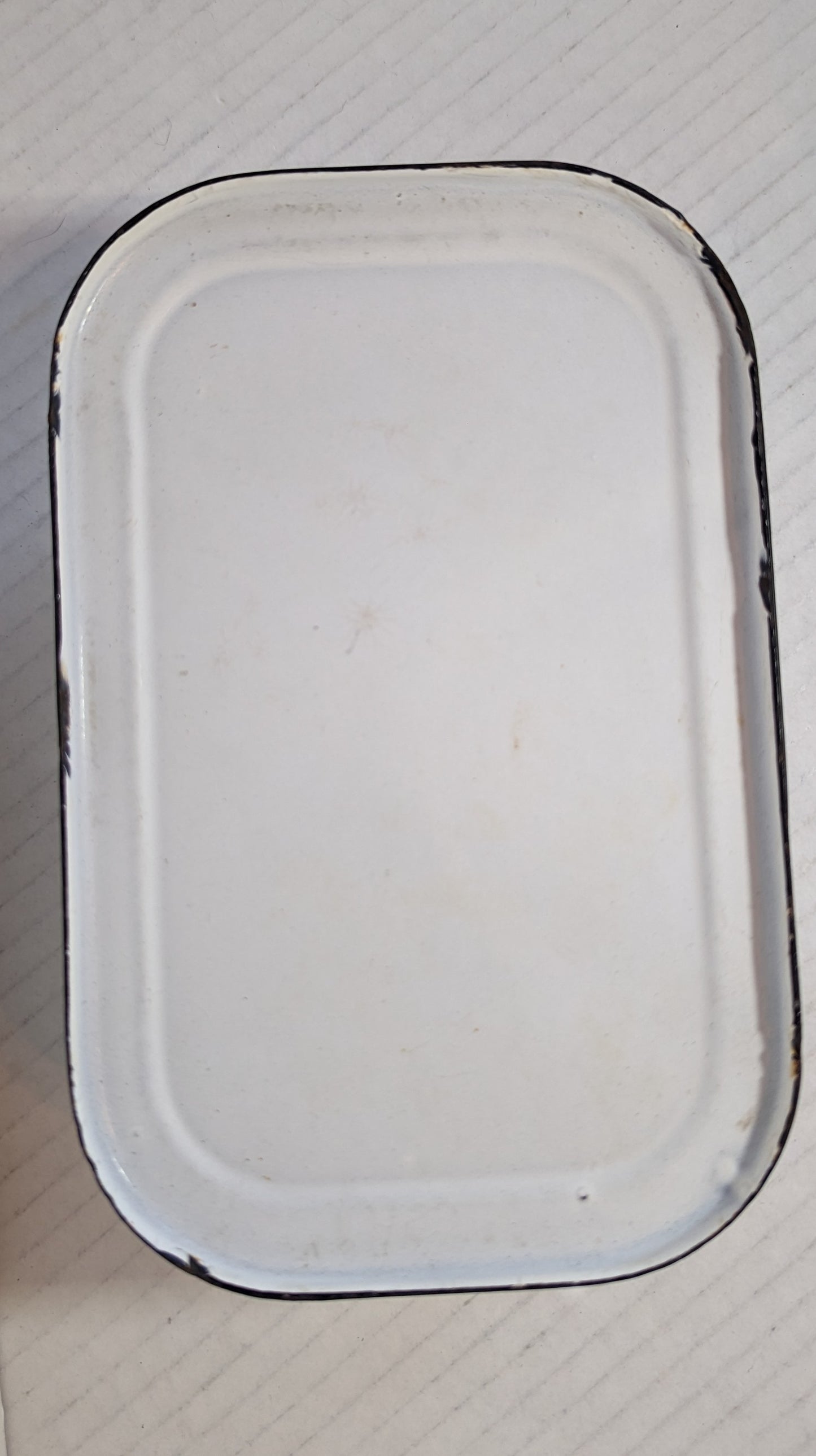 Vintage Enamelware Sterilizer Pan with Lid