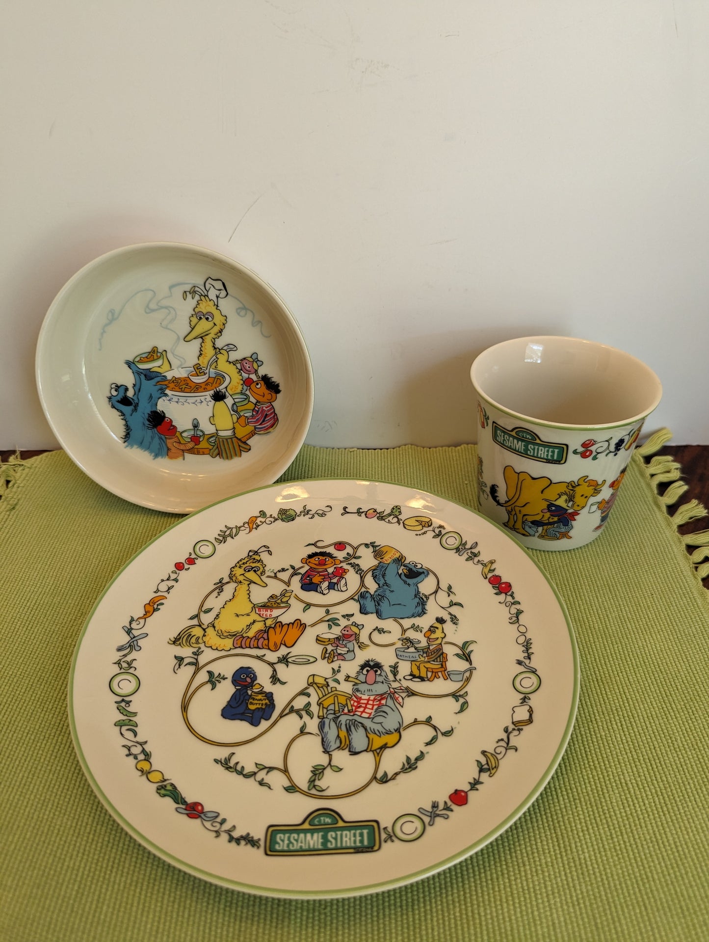 Gorham 1976 Muppets Childs Dinnerware Set