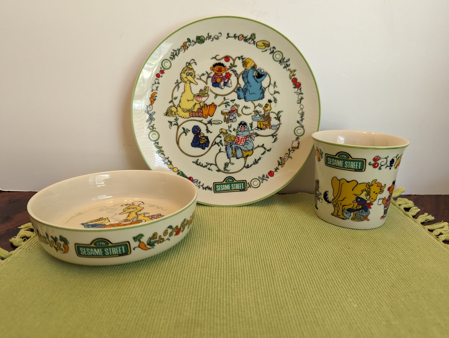 Gorham 1976 Muppets Childs Dinnerware Set