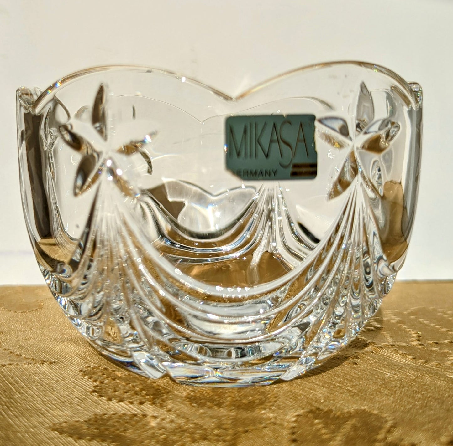 Mikasa Germany Stardust Crystal Bowl